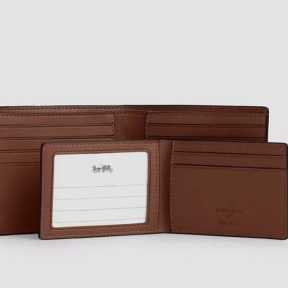 Coach X Peanuts 3 In 1 Wallet In Signature Canvas With Snoopy Print CBK56 - Picture 9 of 9